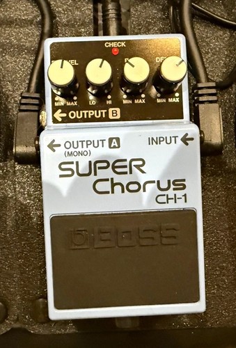 Boss super chorus - chorus, effects