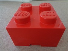 Lego Storage Brick Cube 4 Stud