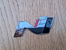 Hyundai N Badge Chrome Silver