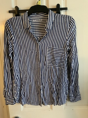 Pull bear blue - pull&bear, striped