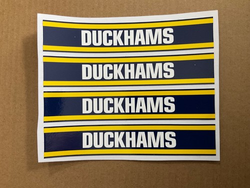 Duckhams oil decals - duckhams,