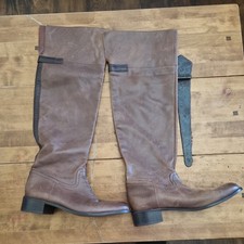 Zara tan brown  Flat Heel over
