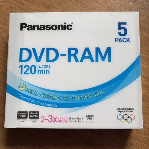 Panasonic dvd ram - disc, 4.7gb