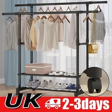 Heavy Duty Clothes Rail Load