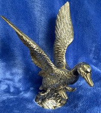 Brass Sculpture 1970s Flying