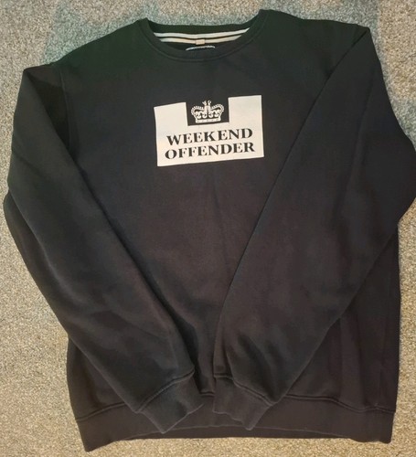 Weekend offender black jumper - weekend,