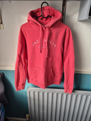 Jack wills pink graphic - pink, hoodie