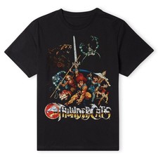 Official Thundercats Classic Art T-Shirt - Black
