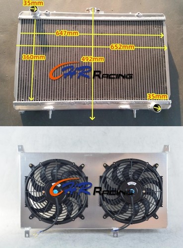 Aluminum radiator shroud fans - aluminum, radiator+shroud+fans