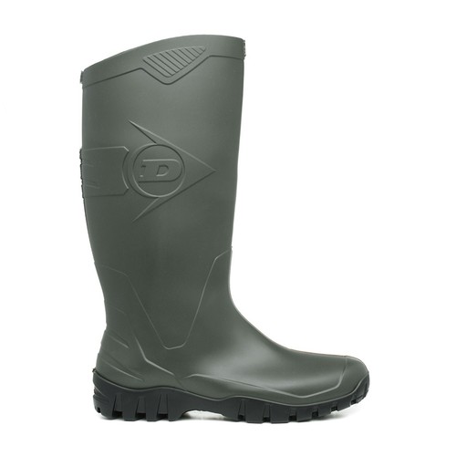 Dunlop mens wellies green - mens,