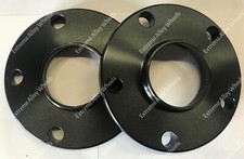 Alloy Wheel Spacers 15mm Black