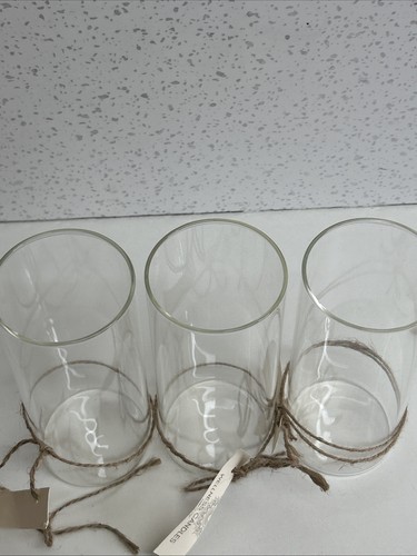 Candle holders glass set 3 - candle,