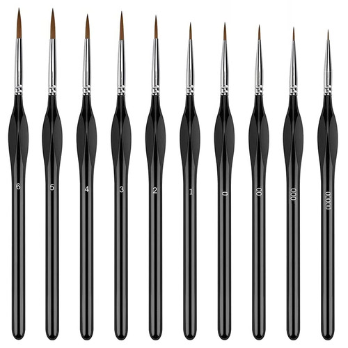 Premium paint brushes set - premium, of