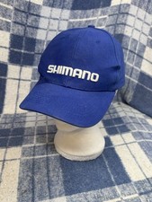 Shimano Royal Blue 6-Panel Low Profile Canvas Cotton Baseball