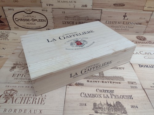 Wooden wine box - wooden, crate