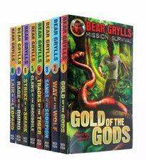 Bear grylls books set - books,