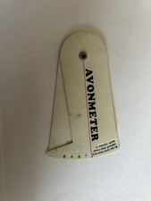 Vintage Avonmeter Tyre Tread Depth Gauge – Avon Tyres 1960s Garage Tool