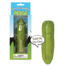 Yodeling Pickle A Musical Toy Fun for All Ages Great Gift Pickle Green Cucumber