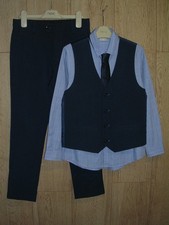 Next Boys Navy Suit Trousers