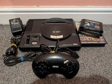 SEGA Mega Drive Console 1 Bundle  Controllers + 6 Games 