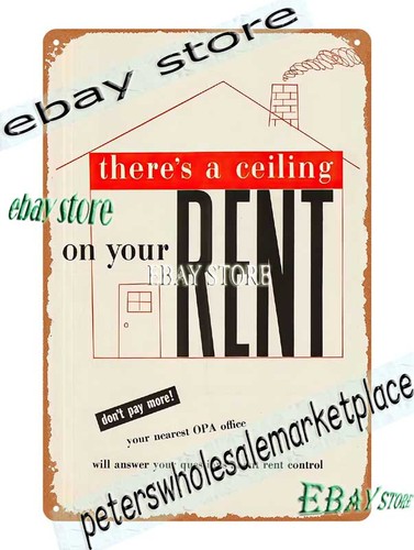 1945 theres ceiling rent - 1945, on
