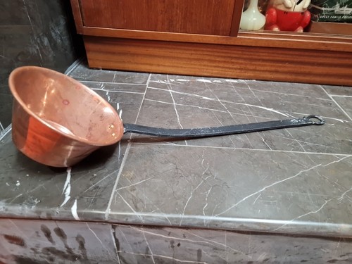 Vintage copper and wrought - and,