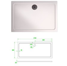 Ocean White Stone Gel Coated