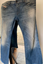 Diesel Zathan Women's Jeans Blue Denim W34 L32