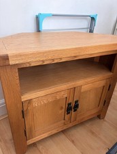 Wooden solid oak corner - , tv