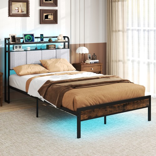 Double size bed - size, frame