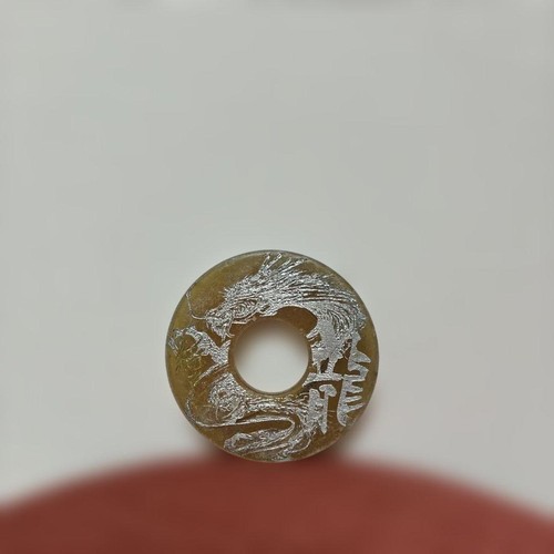 Kendo tsuba dragon carving - tsuba,