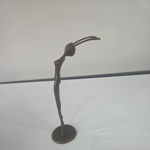 Art deco vintage bronze - art,