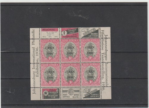 South africa 1936 jipex mini - 1936,