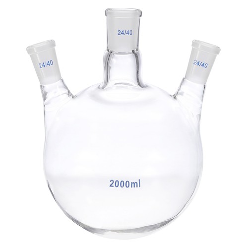 2000ml boiling flask glass - 2000ml,