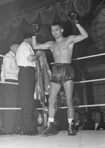 Welsh featherweight boxer