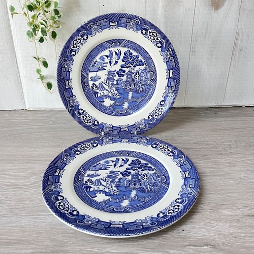 Vintage wood ware willow - wood's,