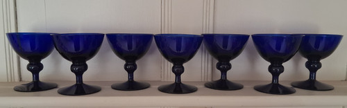 Vintage set cobalt blue - vintage, of