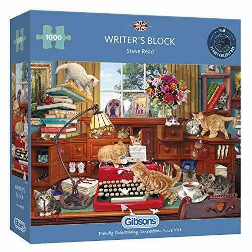 Gibsons writer block jigsaw - gibsons,