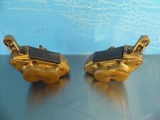 YAMAHA FZR400R FZR 400 EXUP 1WG FRONT BRAKE CALIPERS (1049)