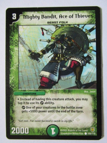 Duel masters mighty - masters, bandit