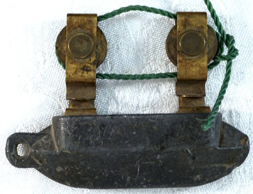 Antique lead brass trolley - &,