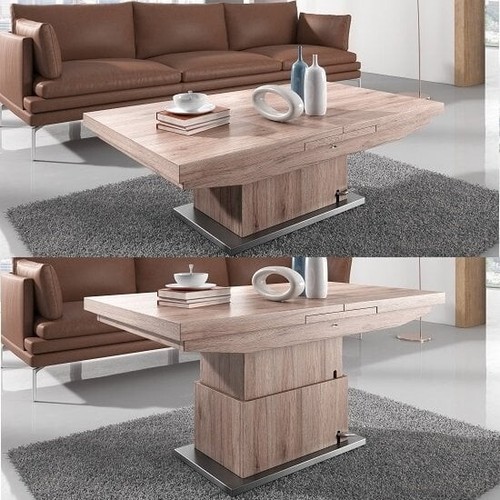 Elgin extending wooden - extending, coffee