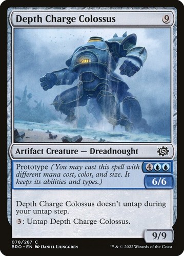 Depth charge colossus the - colossus,