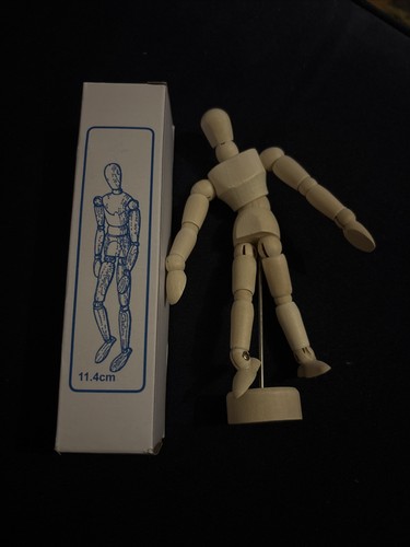 Brand new box mini wooden - in,