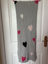 M&S Cashmere Scarf, Grey With