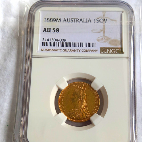 1889 australia full gold - 1889,