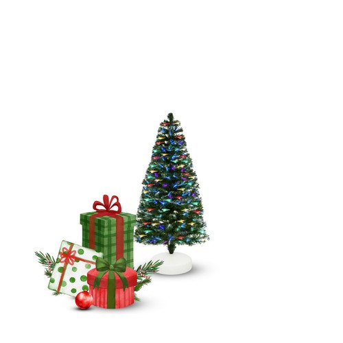 45cm fibre optic christmas - fibre,