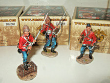 Reduced Start Clearance, X3 First Legion  Zulu War Redcoat Figures in 1:30 Scale