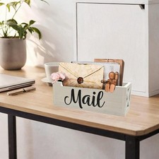 Mail Organizer Sorter Wood