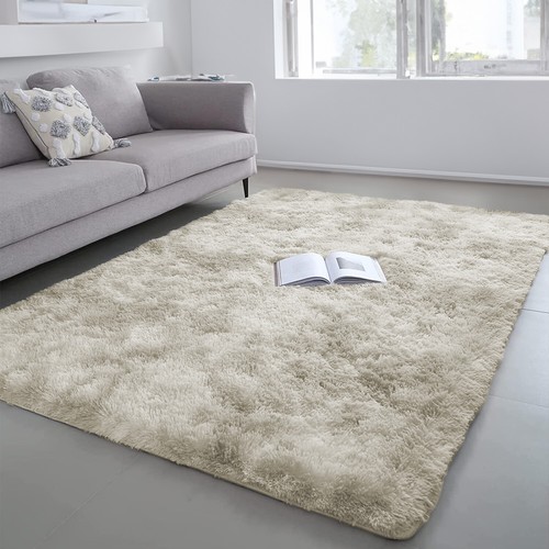 Large shaggy rug fluffy rugs - rug,